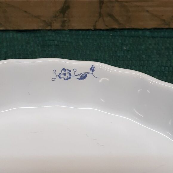 Fyrklovern Pie Plate Firkloveren Apilanlehti Classic Quiche Tart Pan Blue White - Picture 3 of 5
